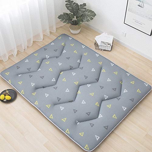 Imbottitura Materasso Pad Dormitorio Pad Cuscino Materasso Futon Leggero Materassino In Fibra Tripla Comfort Portatile