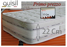 Guisil Materasso H22 Memory E Water Foam Fascia 3D SFODERABILE 9 Zone DIFFERENZIATE Memory… (80X190)