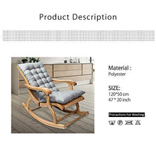 Cuscini Prendisole, Cuscini Per Sdraio Da Giardino, Sedile Antiscivolo Per Esterni Portatile Patio Sedia Reclinabile Per Viaggi Vacanza Interno Esterno, Cortili, Terrazzi (Grigio)