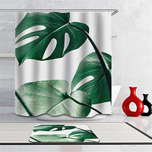 LIYAN Combinazione Bagno. Immagini Chiare E Colori Vivaci Rendono Il Tuo Bagno Pieno di Vita. Accessori da Bagno. Pittura. Foglie di Palma.