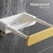 Lynn, mensola a scomparsa per lavabo, senza fori, per cucina, bagno, casa