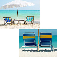 Zerodis Ombrellone Parasole in Sabbia Ombrello in Metallo Supporto a Terra Cavalletto Orientabile Regolabile per Spiaggia da Pesca Giardino Esterno