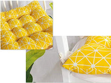Pillowcase 2 Confezioni di Cuscini Quadrati per sedie, Cuscini Antiscivolo, Cuscini per sedie in Cotone e Lino, Cuscini Decorativi, per Uso Domestico in Giardino (# 7,45 * 45 cm)