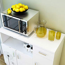 LULUVicky in Piedi Bagagli Petto Credenza Governo di immagazzinaggio Consolle da tavola Organizer Cassetto Bassa Credenza (Color : White1, Size : 90x40x82.4cm)