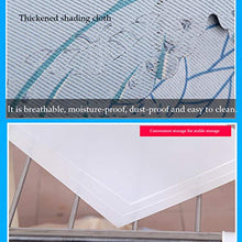 RSTJ-Sjef A Prova di Polvere Armadio in Tela,Armadio Portatile in Tela,Addensare Cabina Tessuto,Memoria Multiformato di Grande capacità,Sea Bottom