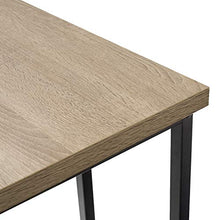 WOLTU Tavolo Alto da Bar con 2 Sgabelli Bancone per Cucina in Acciaio Legno BT25hei+BH130sz-2