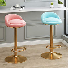 Tuqia Mobili Salone di Bellezza Alti sgabelli, Bar Chair 360 ° di Rotazione casa Confortevole Ascensore Poltrona di Bellezza Lounge Chair Dimensioni: 40 * 45-60cm Casa Arredamento