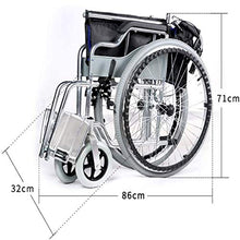 Carrozzine Semoventi, Transito Portatile da Viaggio Lega di Alluminio, Pieghevole Rapido Telaio di Supporto Doppio Leggero Pedale Antiscivolo con Custodia Gomma Pneumatica Trolley per Disabili/Anzi