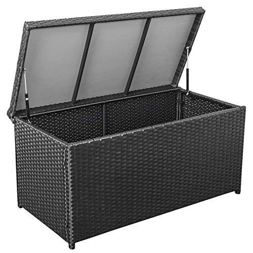 XLLLL Scatola di Immagazzinaggio del Giardino della Bici Starplast Impermeabile Esterna Banco Plastica Piattaforma Patio per Qualsiasi Tempo Mobilia Contenitore