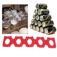 Portabottiglie da frigo, Portabottiglie in silicone rosso Birra Portabottiglie Portabottiglie Stuoia Impilabile Utensili da cucina Utensili da cucina