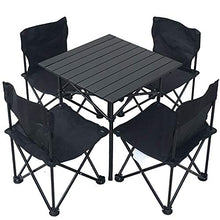 RUIMA Auto-Guida Tour Ultra Leggero Combinazione Sedile Picnic Set Barbecue, Facile da Piegare, Viaggio conveniente, Tessuto Oxford 600D Resistente allo Strappo, Resistente, Esterno Pieghevole Tavolo