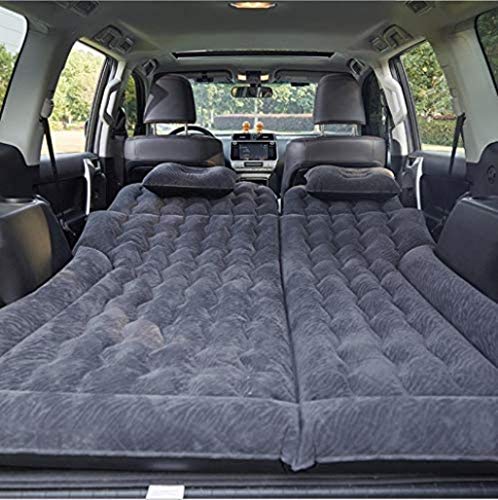 HongLianRiven Lettino da Viaggio Lettino da Viaggio Cuscino Auto Gonfiabile Auto Gonfiabile Bed Car Travel Materasso Posteriore Bed Car Rear Cushion Seggiolino Bed 6-3 (Color : Black)