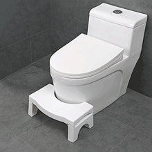 MGMDIAN Sgabello WC - Sgabello con piedistallo Sgabello toeletta in plastica Sgabello da Bagno Sgabello Pieghevole - Sgabello Tozzo Accessori da Bagno