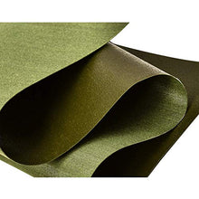 MTYLX Telo Multiuso per Esterni, Teloni Impermeabili in Tela Spessa Resistente Tenda Multiuso con Occhielli Verde 600G / ㎡,un,3X5M