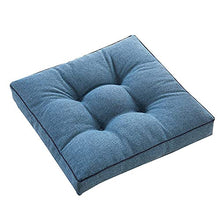 HYLX Cuscino Sedile, Cuscino Sedia, Cuscino Sgabello Rotondo, Cuscino Sedia Floreale Antiscivolo in Cotone Spesso, per Giardino, terrazza Esterna