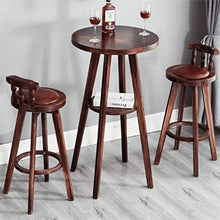 POETRY Sgabello Alto Sgabelli da Bar con Schienale Sedia da Pranzo Girevole Cucina Bar Caffetteria Struttura delle Gambe in Legno massello con Cuscino Comfort in Spugna Rossa/Blu Scuro/Verde sc