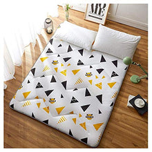 Materasso Giapponese Futon Tatami, Tappetino, Materasso Antiscivolo Pieghevole Per Letto Adatto Per Campeggio, Yoga, Residenze Studentesche,A-180 * 200cm