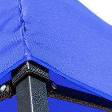 Keyohome Copertura Gazebo 3x3m Impermeabile Anti-UV in Tessuto Oxford Telo di Ricambio per Gazebo per Giardino Esterno (Blu)