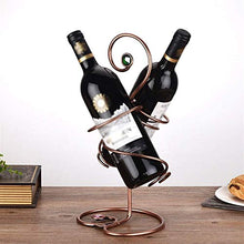 Leifeng Tower Classico Wine Rack Creativa Wine Rack Decoration 2 Bottiglie la Decorazione Domestica Desktop Ornamenti Wine Rack Bronzo Wine Rack