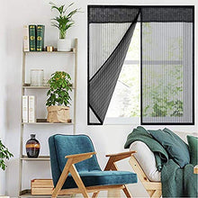 Zanzariera per Finestra con Nastro Autoadesivo, Magic Mesh per Interno Esterno, Anti-Zanzara, Facile da Montare, Rete Tenda Zanzariera, Anti Insetti Rete Facile da Montare Lavabile,,95x95cm(37x37inch)