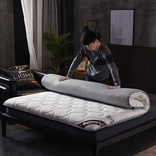 HKX Tappetino da Pavimento, Coprimaterasso da Pavimento Coprimaterasso Futon Coprimaterasso Morbido Pieghevole Spessore Pieghevole-B Singolo 90x190 cm (35x75 Pollici)