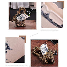 LHQ-HQ Nuovo Cinese Ceramica Vino Rack Decorata Casa Decorata Portatile Struttura del Vino Decoration33 * 32 Centimetri