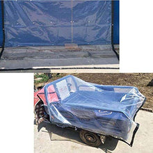 TRITTHOCKER Tarpaulin, Camion a Vela Capannone Panno piovoso, Telo da Giardino Impermeabile, Tessuto aerodinamico da 0,12 mm di Spessore del Balcone del Balcone,3x6m