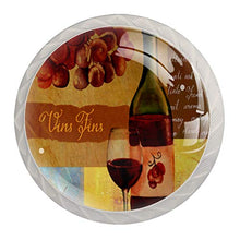vino (2) 4 PCS Pomelli per Porta, Pomolo per Mobile, Pomelli per Mobili con Viti, Maniglia per Armadietto, Pomelli per Porta, Pomelli per Cassetti per Porta, Armadio, Cassetto e Credenza
