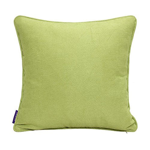 CJC Cuscini Schienale Federa Tessile Supporto Lombare Collo Gamba Indietro Riposo Lettura Casa Vintage Cuscino Copertina (Colore : Verde, Dimensioni : 60x60cm)