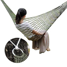 Alomejor Amaca a Rete da Viaggio Campeggio, Letto Sospeso a Rete in Nylon per Spiaggia Cortile