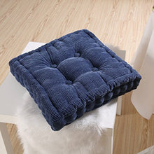 joyMerit 2Pcs Design Home Car Sofa Office Square Seat Chair Accogliente Cuscino (Blu + Rosso)