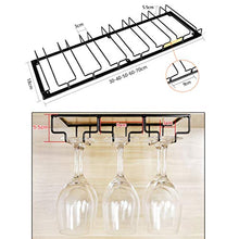 Portabottiglie Da Cucina In Metallo Portabottiglie Da Cucina Portaoggetti Armadio Capovolto Portabicchieri Vino Rosso Bar Portabicchieri Semplice In Ferro Appeso, Nero/Bianco/Bronzo