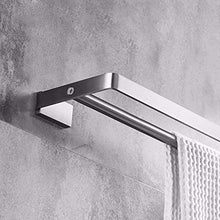 JKCKHA Northern Europe. cremagliera Mensole for Bagno Scaffale Rack Appendiabiti 304 Bar in Acciaio Inox Bar Unico Bagno Asta cremagliera bipolare Ciondolo Bagno Ispessimento 80 Centimetri