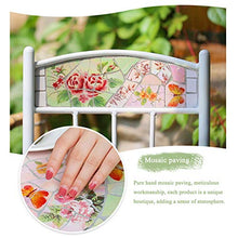 household items 3 Pezzi di Balcone taverna Set Balcone Esterno Combinazione Tavolo e Sedia per Il Tempo Libero, 1 Tavolo in Metallo e 2 sedie Pieghevoli da Giardino, per Camera da Letto/Studio/Villa