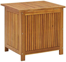 ZRB Baule da Giardino, Scatola da Giardino, Tronco di stoccaggio in Legno per Cuscino per Interni o Esterni, 23,6"x 19.7" x 41.7",Multibox