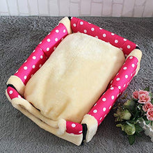 SZYZ Pet Cat Dog Nest Doppio Uso Caldo Morbido Pet Sleeping Bed Cuscino Pieghevole Pet Home Colorful S