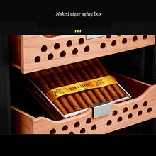 Xing Hua home Umidificatori Humidor Cigar Cabinet Costante di Temperatura E umidità Legno di Cedro Regolabile Negativo umidità Frigorifero Ion Purificazione può Tenere 400 Sigari