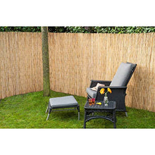 Nature 2X Frangivento da Giardino con Filo Metallico Opacità 70% Fendivista Protezione UV Paravento in Canna di bambù 500x150 cm Naturale