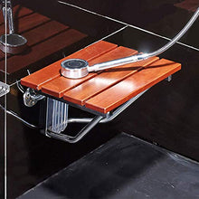 Z-SEAT Sgabello da Bagno Sgabello da Bagno in Legno massello Sgabello da Bagno Pieghevole può sopportare 160 kg Materiale di Protezione Ambientale Bagno Antiscivolo