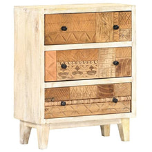 vidaXL Credenza 60x30x75 cm in Legno Massello di Recupero