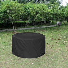 YULIAN Garden Mobili Copre Circa 230x110 cm, terrazza Arredamento Copertina Set Impermeabile, Tavole da terrazza 420D Tavoli e sedie ad Alte Prestazioni Set, Altezza Regolabile, Nero