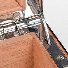 Umidificatore a scatola isolante Casi Portatile Cigar Box Tre sigari importati Cigar Box Cigar Humidor Viaggio Cigar Box Sigaro in Pelle Custodia in Pelle lucidata a Mano in Pelle di Alta qualità