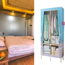 TWDYC Moderno e Minimalista Armadio Governo di immagazzinaggio Armadio Camera da Letto Mobili Armadio Tessuto Armadio Guardaroba