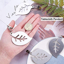 INTVN 10 Pezzi Pesi della Tovaglia, Clip di Tovaglia,Ganci fermatovaglia da Giardino,in Acciaio Inossidabile, per Tabelle, Indoor & Outdoor, Antivento,Decorazione