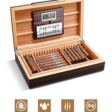 Accessori e umidificatori per sigari Cigar Cabinet Viaggiare Trasporto Cigar Box di Stoccaggio Camera Cigar Umidificatore Gerarchica di Gestione Ad Alta Temperatura Resistenza Durevole