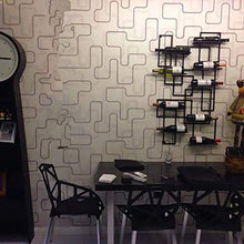 PZW Cremagliera Del Vino Semplice e Creativa Arte Del Ferro Stile Retrò Decorazione Bar Caffè Appeso a Parete Portabottiglie da Vino