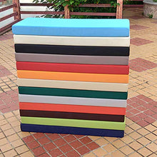 ZDSKSH Cuscino di Alta qualità per Panca da Giardino, Cuscino per Panca da 100/120/140/160 Cm, per Giardino, Sala da Pranzo, Cucina, Patio, Comodo, Durevole E Leggero