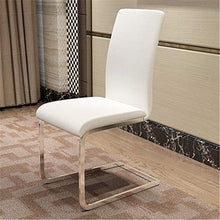 QinWenYan Sgabelli da Bar 2 sedie da Cucina da Cucina con robuste Gambe in Metallo Sedia da Bar (Color : White*2, Size : One Size)