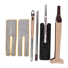SSAYY Spray Mop 1Pc Mop Piatto Auto-Stridente Bifacciale Telescopico Comodo Manico Mop Strumento di Pulizia del Pavimento per Soggiorno Cucina Conveniente