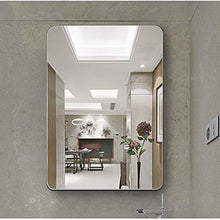 Makeup mirror Specchio da Bagno a Parete, Specchio da Bagno a Parete, Specchio da Bagno, Bordo Arrotondato fine, Specchio Argento 5mm